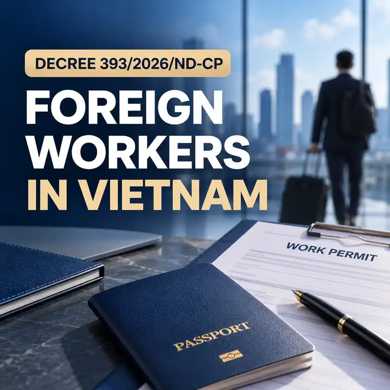 Decree 393/2026/ND-CP on work permits and foreign employees working in Vietnam